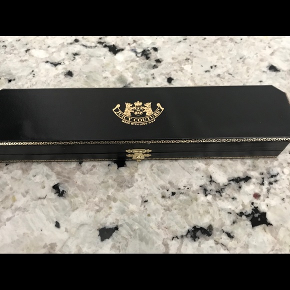 NEW Vintage Juicy Couture Gold Tennis Charm Bracelet - Picture 8 of 9